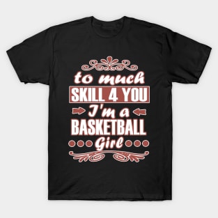 Basketball Hobby Team Trainer Girls T-Shirt